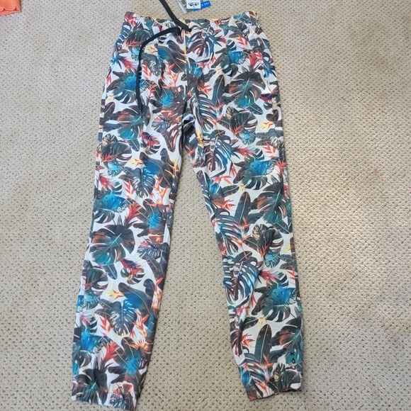Kavu, Tropical print jogger, Size small - Picture 1 of 4